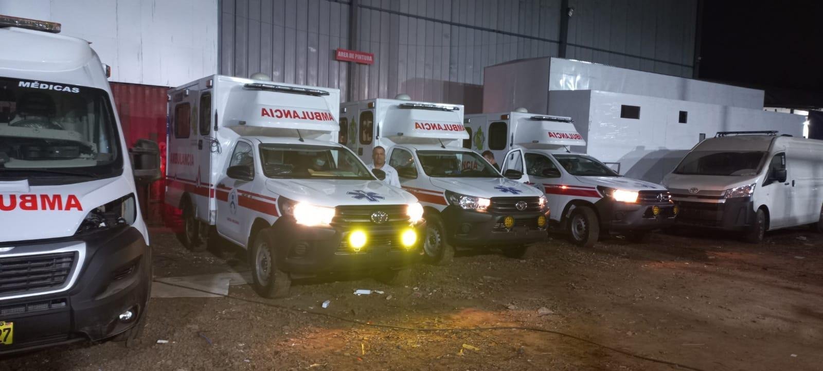 Ambulancias, trabajo terminado 3