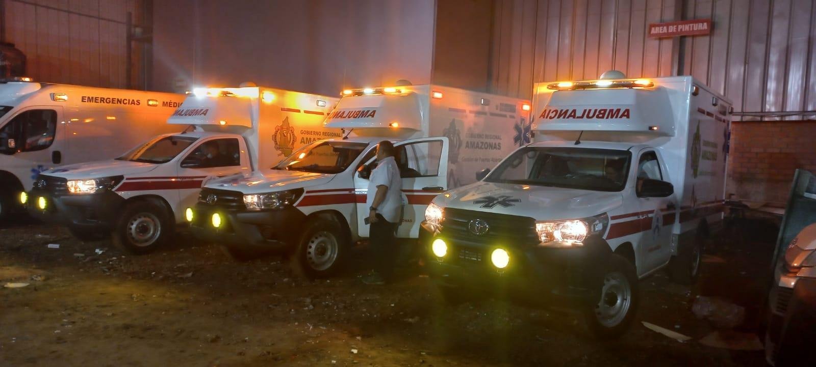 Ambulancias, trabajo terminado 2